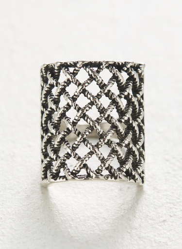 Basketweave Ring