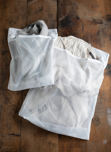 Mesh Washing Bags, Set Of 2