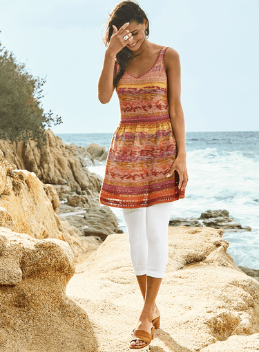 Sunset Crochet Tunic