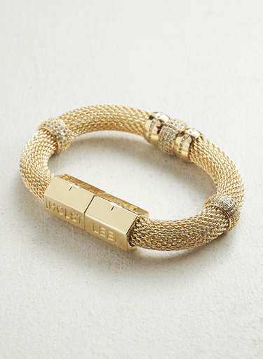 Gold Mesh Bracelet