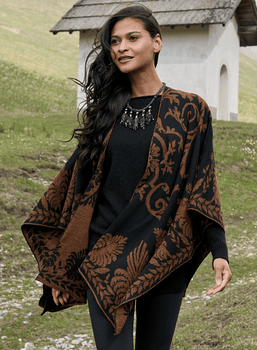 Bird Of Paradise Reversible Ruana