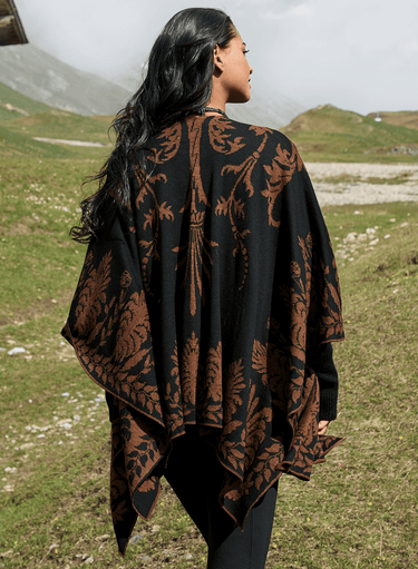 Bird Of Paradise Reversible Ruana
