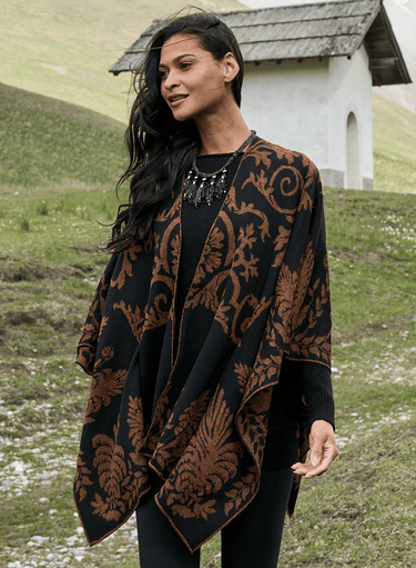 Bird Of Paradise Reversible Ruana