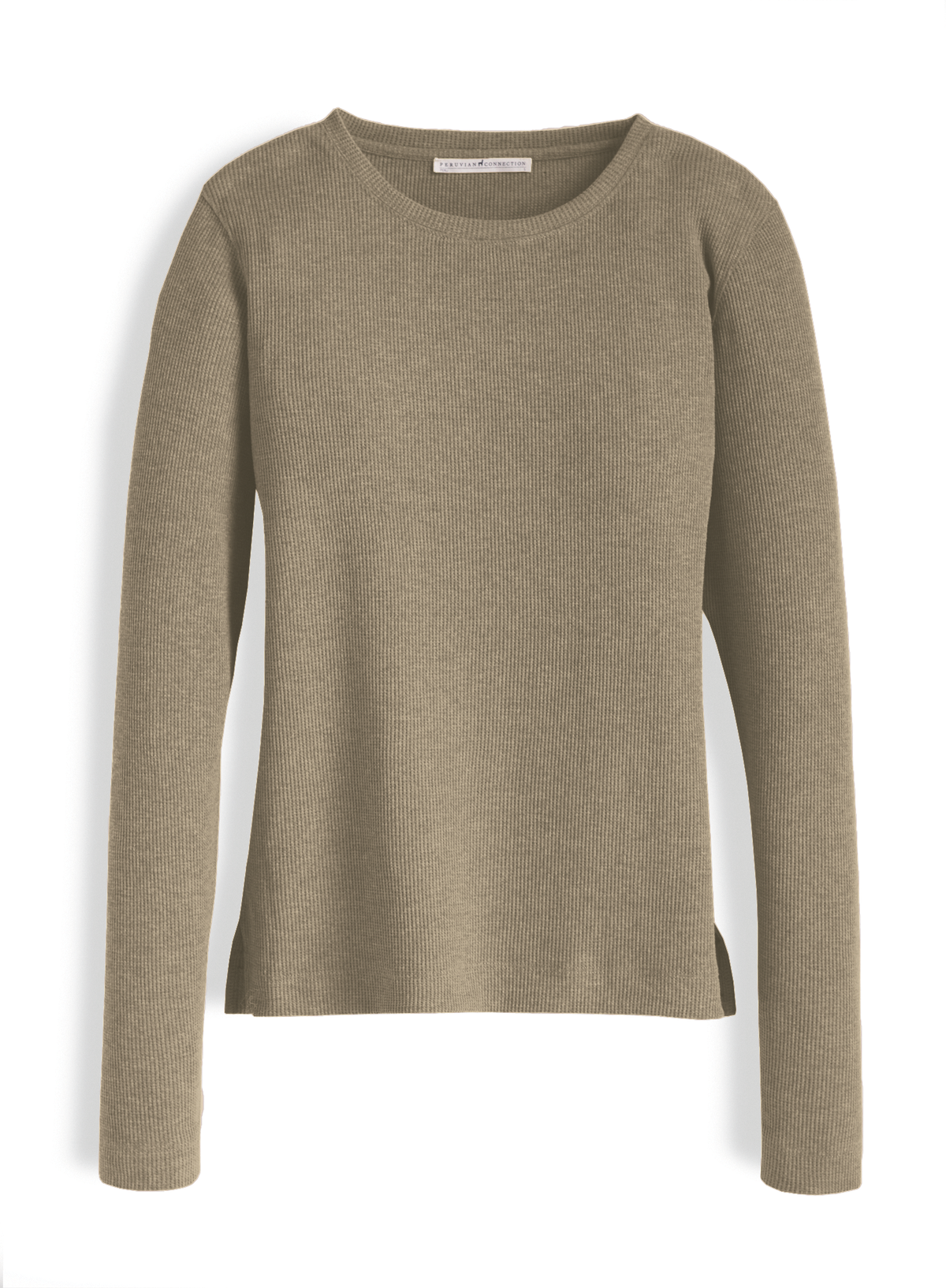 Waffle Knit Pullover – Peruvian Connection