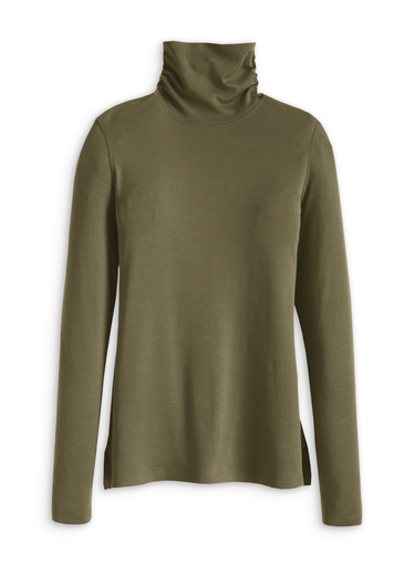 Klassischer Rollkragenpullover