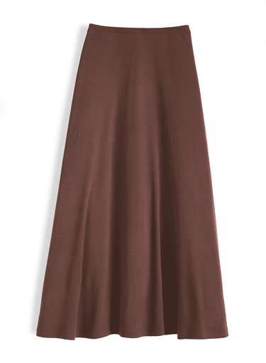 Pima Flared Skirt