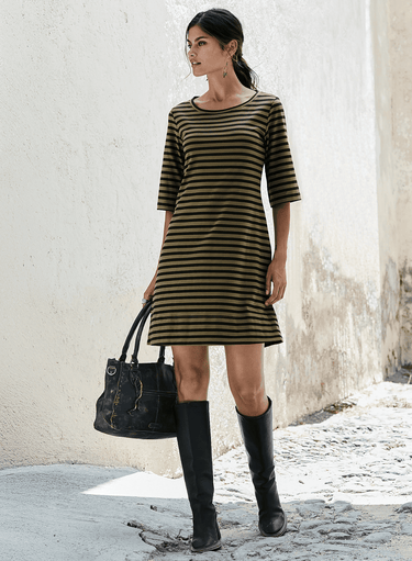 Saint-Malo Stripe Dress
