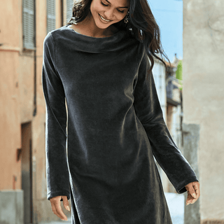 Velour Victoria Dress