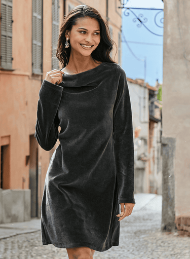 Velour Victoria Dress