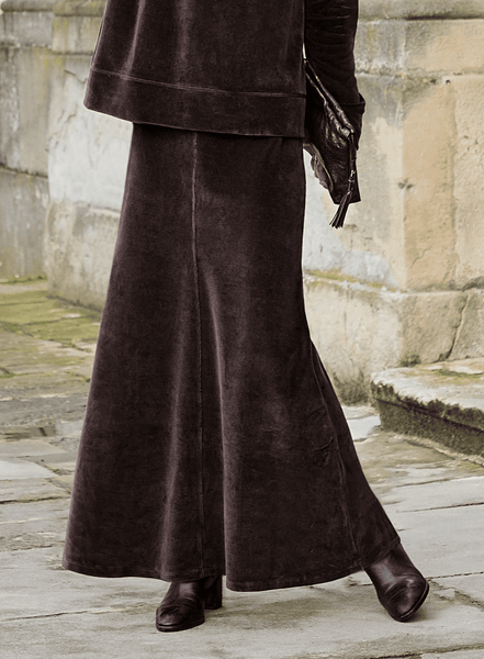 Velour A-Line Skirt – Peruvian Connection