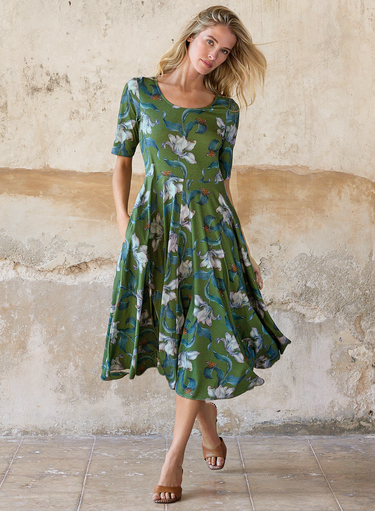 Tulipnes Dress - Peridot / S Tulipnes Dress - Peridot / S