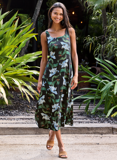 peruvian connection dresses Woodcut Dress