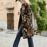 Cloisonné Knit Coat