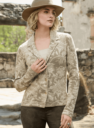 LACE KNIT JACKET