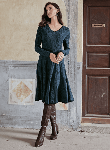 Merano Dress Deep Teal / L Merano Dress Deep Teal / L