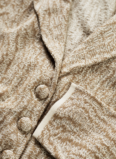 Moire Knit Jacket