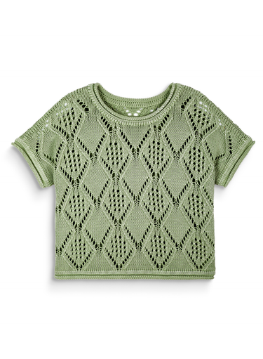Lattice Lace Top