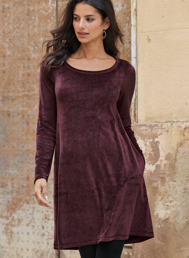 Velour Orla Dress