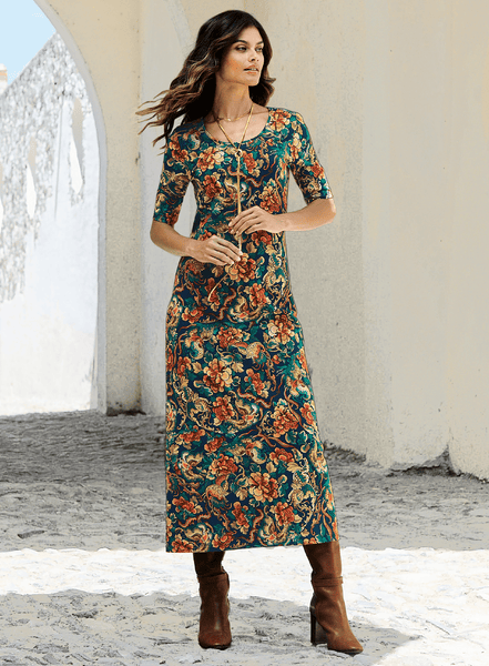Manchu Garden Roma Dress – Peruvian Connection