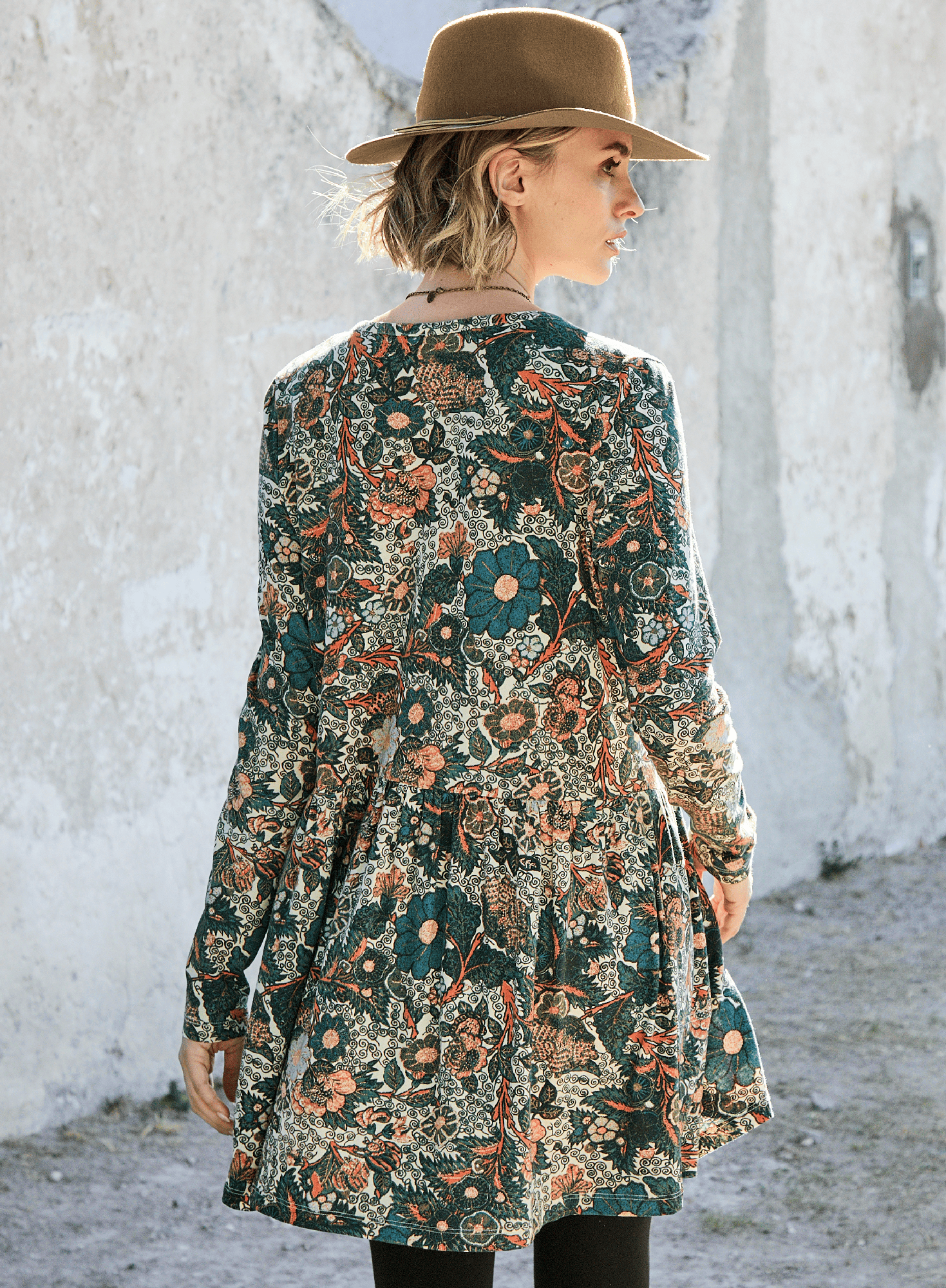 Tangier Floral Tunic – Peruvian Connection Tangier Floral Tunic – Peruvian Connection