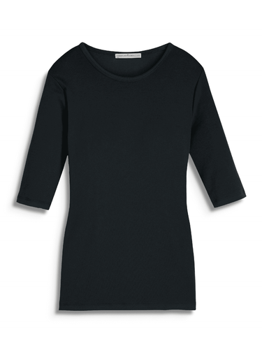Pima Rib Knit Crew