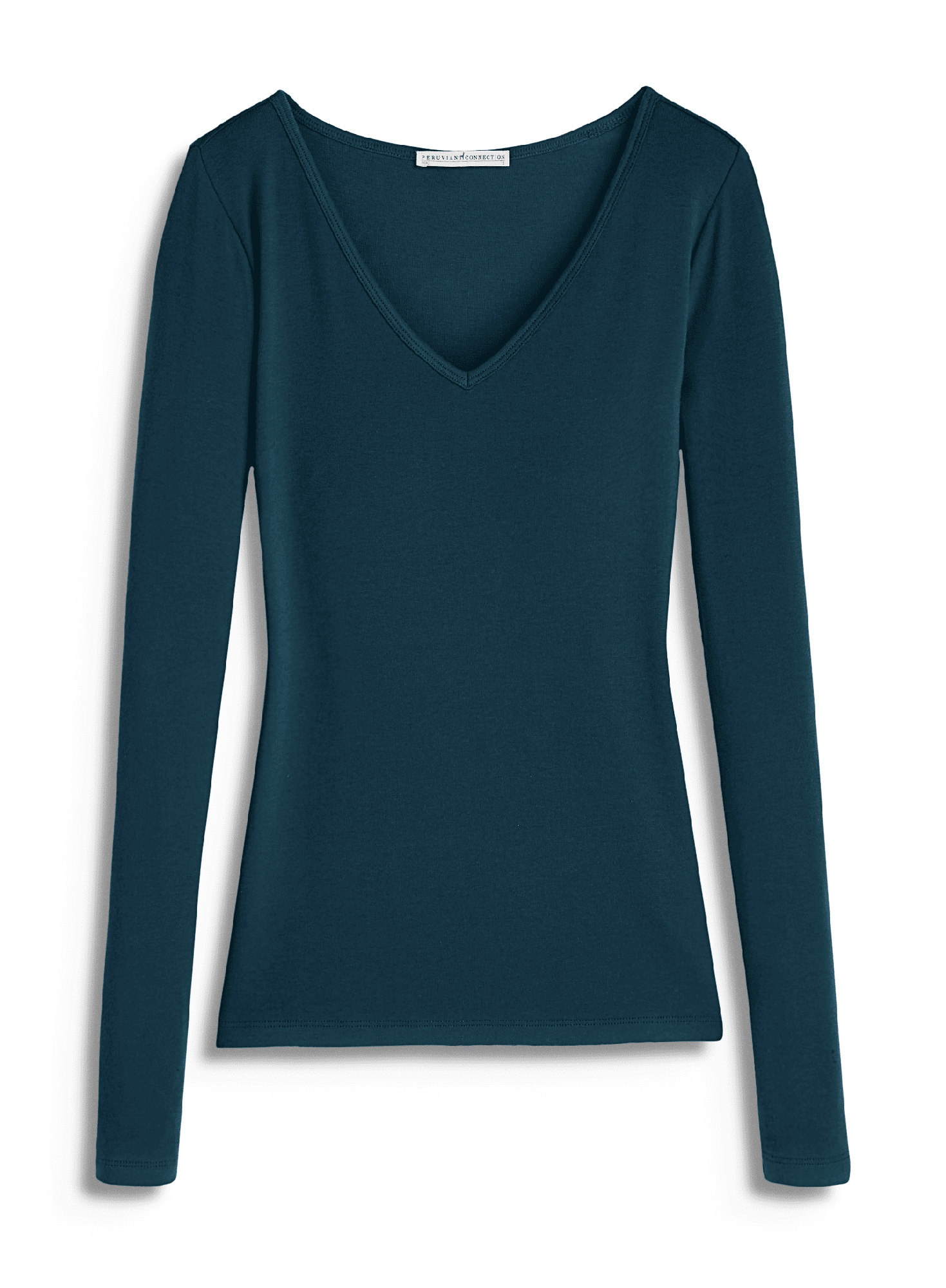 Peruvian Connection Knits Pima Rib Knit V-Neck – Peruvian Connection