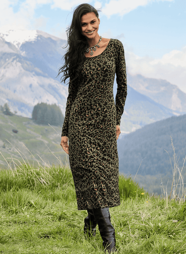 Leopard Roma Dress