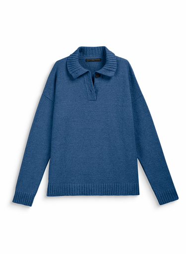 Bouclé-Strickpulllover