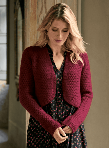 Glencoe Cropped Cardigan