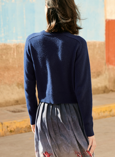 Cropped Luxe Pullover