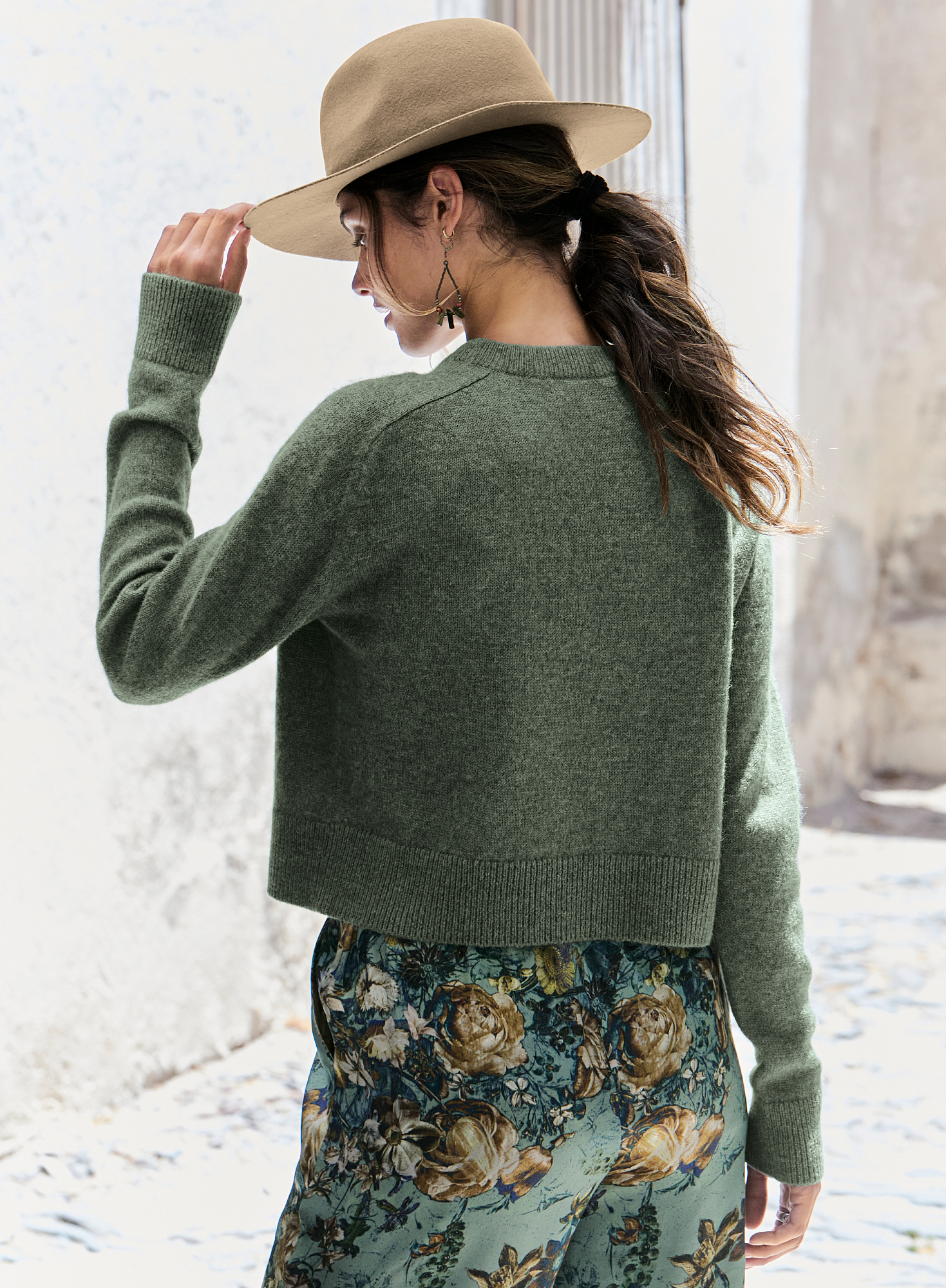 JOURNAL STANDARD WINSOME スウェット Cropped Luxe Pullover – Peruvian Connection
