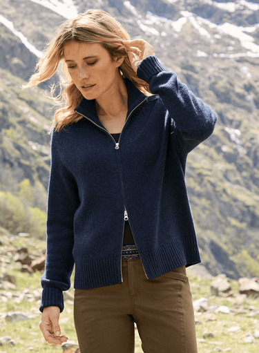 Valmorel Zip Cardigan