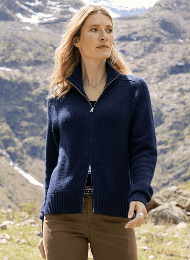Valmorel Zip Cardigan