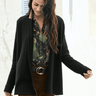 Links Shawl Collar Cardigan
