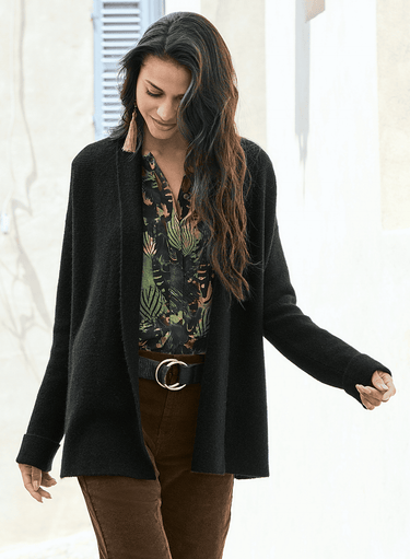 Links Shawl Collar Cardigan