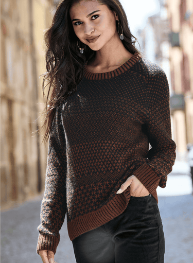 Luxe Fair Isle Pullover