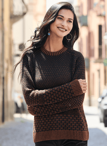 Luxe Fair Isle Pullover