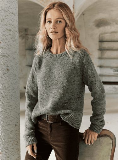 Luxe Donegal Sweatshirt
