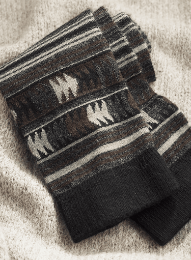 Men's Striped Arrowhead Socks