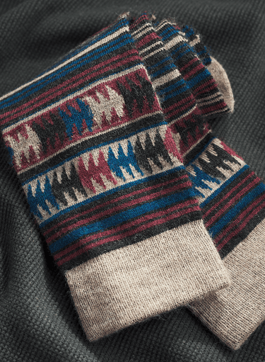 Men's Striped Arrowhead Socks