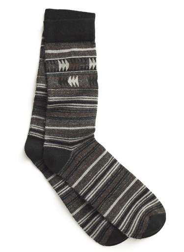 Women's Striped Arrowhead Socks