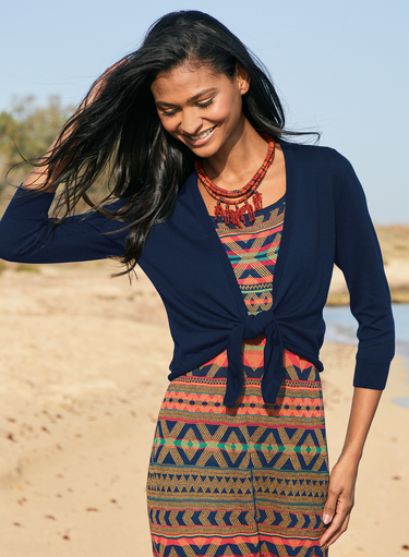 Nikki Tie-Waist Cardigan