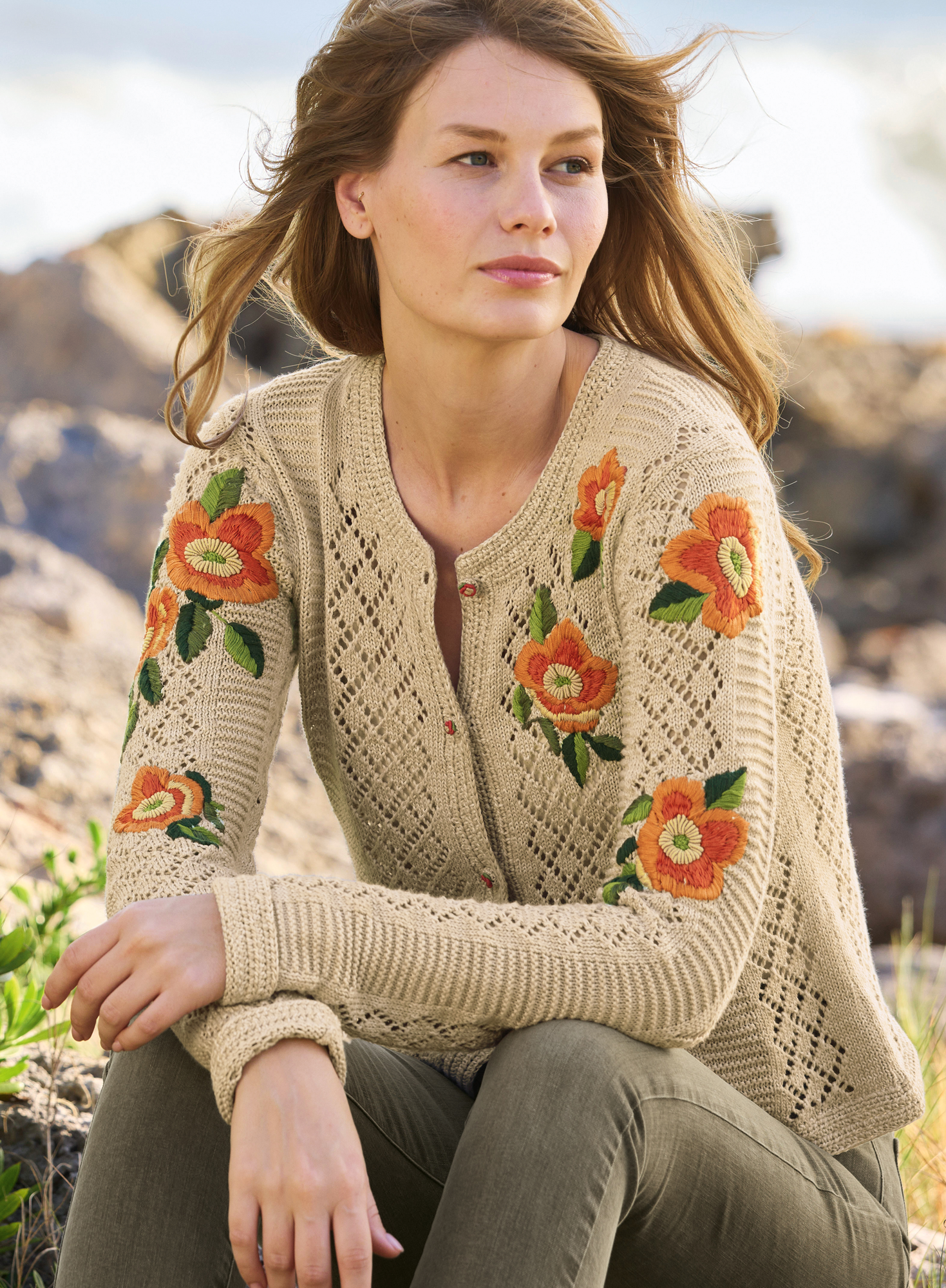 Andalusian Folk Cardigan – Peruvian Connection Andalusian Folk Cardigan – Peruvian Connection