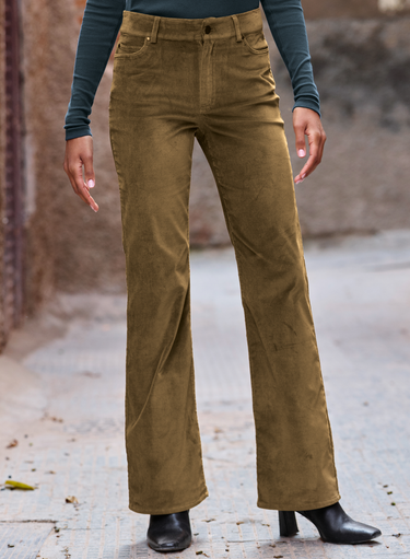 Bootcut-Velveteen-Jeans