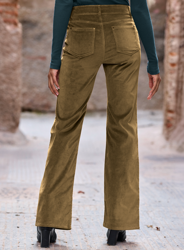 Bootcut-Velveteen-Jeans