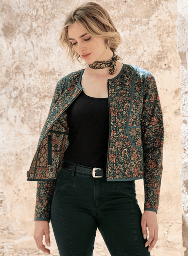 Tesserae Quilted Reversible Jacket
