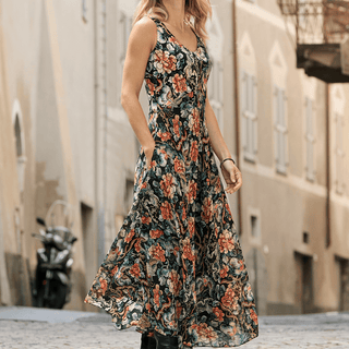 Qing Floral Dress