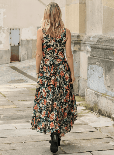Qing Floral Dress