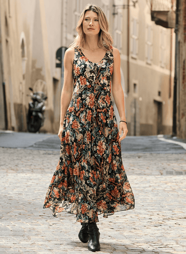 Qing Floral Dress