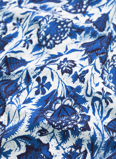 Cobalt Lotus Pond Dress